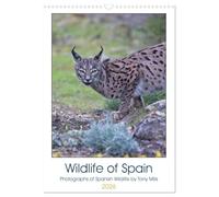 Wildlife of Spain (Wall Calendar 2026 DIN A3 portrait), CALVENDO 12 Month Wall Calendar: Beautiful photographs of rare Spanish Wildlife.