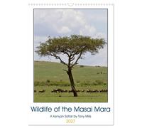 Wildlife of the Masai Mara (Wall Calendar 2027 DIN A3 portrait), CALVENDO 12 Mon