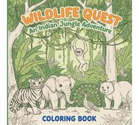 Wildlife Quest :: An Indian Jungle Adventure Coloring Book