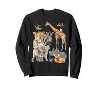 Wildlife Safari Party Animal Design Sudadera