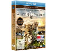 Wildlife Südafrika 3D - Auf den Spuren von weissen Haien und den Big Five [Alemania] [Blu-ray]