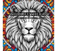 Wildlife Therapy: Colouring Book for Adult