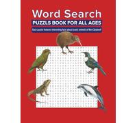 Wildlife Treasures of New Zealand: Word Puzzle Collection: Discover 50 Word Searches for Nature and Puzzle Lovers