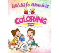 Wildlife wonders: a-z alphabetic order kids colouring book