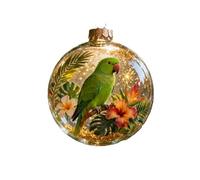 Wildlife Wonders Collection Adorno de bola de cristal con animal vívido en el interior, esfera de cristal decorativa, paquete de 2 unidades de 7 cm de diámetro (D-loro)