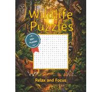 Wildlife Word Search: 100+ Puzzles for adults about Wildlife, Animals, and Nature | Peaceful Word Search Book | Gift for Relaxation | 8.5" x 11" | Gift For Adults & Seniors