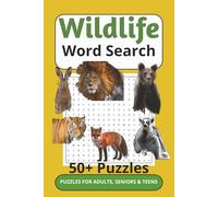 Wildlife Word Search Puzzle Book: Word Searches with Easy to Read Print about animals, forest, enviornment and more | 6x9 inches, 110 pages | 50+ Puzzles, Gift for Vacations and Holiday times