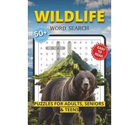 Wildlife Word Search Puzzle Book: Word Searches with Easy to Read Print about Safaris, Jungles, Deserts, and more | 6x9 inches, 110 pages | 50+ Puzzles ... Great for Animal Enthusiasts and Adventurers