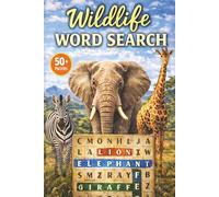 Wildlife Word Search Puzzle Book: Word Searches with Easy to Read Print about Wildlife, Animals, Safari, and More | 6 x 9 inches, 110 pages | 50+ Puzzles … Gift for Vacations, Holidays, Festive