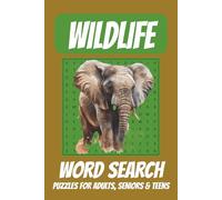 Wildlife Word Search Puzzle Book: Word Searches with Easy to Read Print about Wildlife, Animals, Sealife and More | 6x9 inches, 110 pages | 50+ Puzzles ... Gift for Vacations, Holiday and Free Times