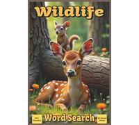 Wildlife Word Search Puzzle Book: Word Searches with Easy to Read Print about Wildlife, Nature, Adventure, and More | 6x9 inches, 110 pages | 50+ Puzzles … Gift for Vacations, Holidays, and Free Times