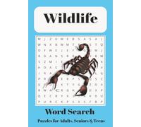 Wildlife Word Search Puzzle Book: Word searches with Easy to Read Print about Wildlife, Nature, and The Forest and more | 6x9, 110 pages | 50+ puzzles…. Gifts for Vacations, Holidays and Free Times