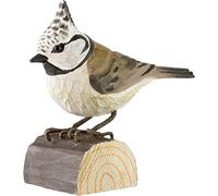 Deco Bird de madera con mechón Wildlife Garden