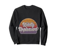 Wildly Unpleasant Frase ingeniosa y humorística |- Sudadera