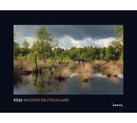 Wildnis Deutschland - KUNTH Wandkalender 2026: Hochwertiger, bildstarker Kalender mit Spiralbindung im Großformat