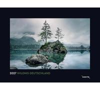 Wildnis Deutschland - KUNTH Wandkalender 2027: Hochwertiger, bildstarker Kalender mit Spiralbindung im Großformat