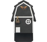 WildYard Big Bat Barn Junior - 2 Cámaras, Negro, hasta 50 Murciélagos