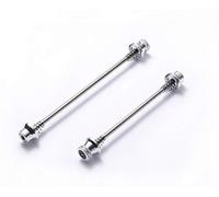 Wileosix Juego de pinchos de bloqueo hexagonal M5 con cabeza hexagonal antirrobo de liberación rápida y bloqueo seguro, ruedas de ciclismo