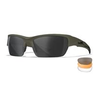 Wiley X Gafas deportivas WX Valor para hombre, gafas de sol protectoras para hombre, gafas tácticas militares para airsoft, gafas de correr, ciclismo, senderismo, pesca, al aire libre