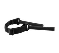 Wiley X Correa elástica con puntas de goma Eh409-9, negro, talla única, unisex