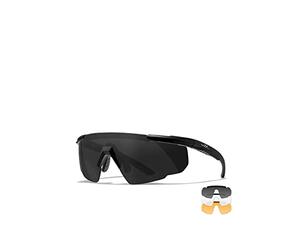 Wiley X Saber Advanced | Gafas de seguridad para hombre | Tiro táctico militar de Airsoft | Gafas de sol deportivas | Perfectas para correr, andar en bicicleta, senderismo al aire libre