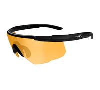 Wiley X Saber Advanced Gafas Lente Moho Luz Cambiable Caso Marco Negro Mate