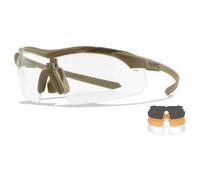 Wiley X Vapor COMM 2,5 Sunglasses, Bronceado Mate, Unica Men's
