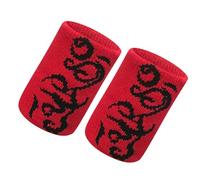 Wilgure 1 par de muñequeras deportivas para entrenamiento, muñequera, muñequera, muñequera, muñequera, bandas absorbentes para el sudor para tenis, baloncesto,