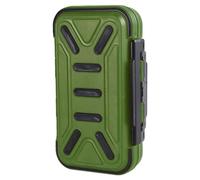 Wilgure Caja de aparejos de pesca de doble cara, organizador de cebo, maletín, caja de herramientas para herramientas, dispositivo, manualidades, piezas, cebo, caja de pesca, doble cara