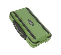 Wilgure Caja de aparejos de pesca de doble cara, organizador de cebo, maletín, caja de herramientas para herramientas, dispositivo, manualidades, piezas, cebo, caja de pesca, doble cara