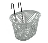 Wilgure Cesta de plástico de gran capacidad para manillar de bicicleta, cesta de manillar hueca, bolsa de almacenamiento para compras de alimentos, picnics, viajes, almacenamiento, portabicicletas