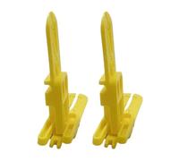 Wilgure Construcción de plástico resistente que evita daños en unidades de disco hidráulicas Magura Mountain Brake Protect, juego de 2 separadores de pastillas de freno de rueda