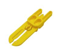 Wilgure Construcción de plástico resistente que evita daños en unidades de disco hidráulicas Magura Mountain Brake Protect, juego de 2 separadores de pastillas de freno de rueda