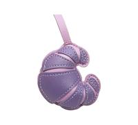 Wilgure Croissants Llavero Encanto Para Mujeres Bolsa Estética Colgante Monedero Bolso Mochila Accesorios Día de San Valentín Regalos Bolsa de Encantos Accesorios, a