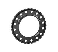 Wilgure El anillo de seguridad de resistencia para frenos de disco de aleación de bicicleta mejora el rendimiento de frenado Adecuado para varios tipos de cubos, frenos de disco, anillo de seguridad