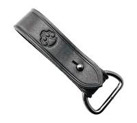 Wilgure Hebilla de cinturón resistente con anillos en D para fijación de hombres y mujeres, cierre único, soporte de cuero, hebilla de cuero, cinturón, hebilla de cuero