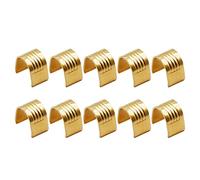 Wilgure Hebillas de cinturón 10 piezas de correa dentada abierta conectores de fijación Accesorios Serie Ender3