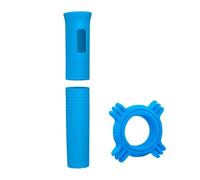 Wilgure Los micrófonos de silicona flexibles gestionan guardia con mango antideslizante para varios lugares de entretenimiento