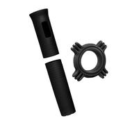 Wilgure Los micrófonos de silicona flexibles gestionan guardia con mango antideslizante para varios lugares de entretenimiento