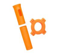 Wilgure Los micrófonos de silicona flexibles gestionan guardia con mango antideslizante para varios lugares de entretenimiento