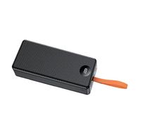 Wilgure Luz LED para camping, caja de batería integrada para 16 ranuras, 21700 baterías, estuche de carga con luz de emergencia multifunción