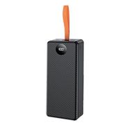 Wilgure Luz LED para camping, caja de batería integrada para 16 ranuras, 21700 baterías, estuche de carga con luz de emergencia multifunción