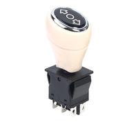 Wilgure Niños Vehículo Eléctrico Palanca de Cambio Delantero Parada Retroceso Función Con Indicadores de Flecha Claros Fácil Instalación Niños Coche Eléctrico Palanca De Cambios