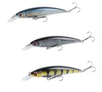 Wilgure Printing Hard Attractor Long Cast Sinking Colorful Lures Sinking Stickbait Señuelos de Pesca Fuerte Resistencia Uso prolongado Alta Resistencia a la Tracción Señuelos de Pesca