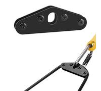 Wilgure Protección de la articulación de la cadera que no soporta. Construcción de metal fuerte para puentes de cuerda seguros para montañistas