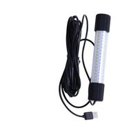 Wilgure Señuelos de pesca subacuática lámpara señuelo luz LED buscador de peces con cable de 5 m ahorro de energía lámpara de pesca
