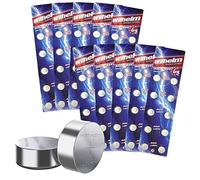 Wilhelm AG13/147/LR44/SR44W/357/LR1154/V13GA - Pilas alcalinas (100 unidades)