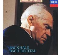 Wilhelm Bachhaus - Bach Recital