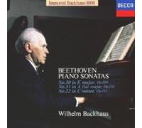 Wilhelm Bachhaus - Beethoven: Piano Sonatas 30-32