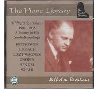 Wilhelm Backhaus - A Journey in His Studio Record [Import]